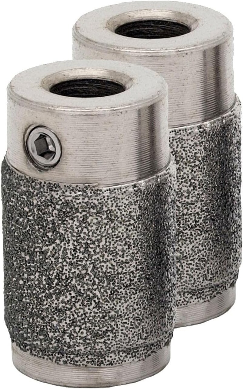 Twofers 3/4" Coarse 60 Grit Stained Glass Grinding Head Bit Two in One Pack